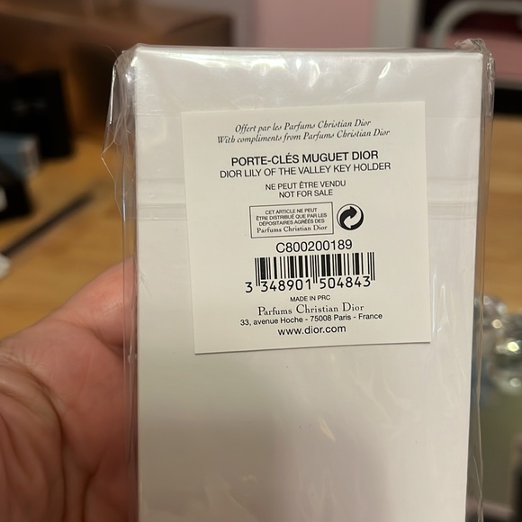 Dior Lily of the Valley Key Holder or Bag Charm - Picture 4 of 4